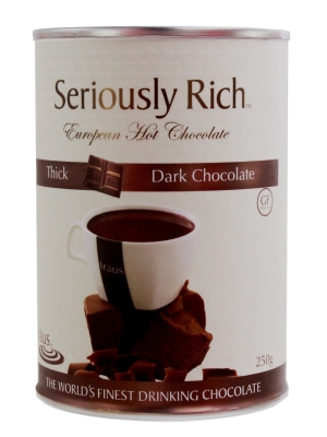 Fraus Hot Chocolate Seriously Rich European Thick Dark Hot Chocolate 48% Cocoa 250g