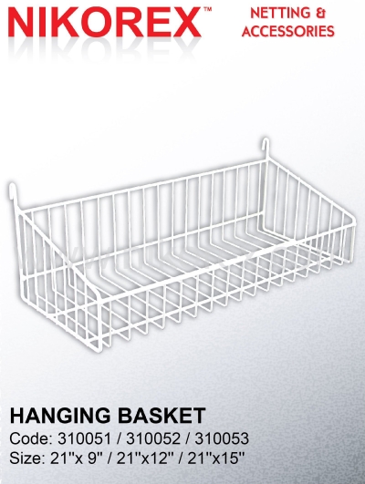 310051 / 310052 / 310053 - Hang Basket 21"