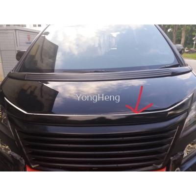 Vellfire Front Bonnet Chrome [TV569]