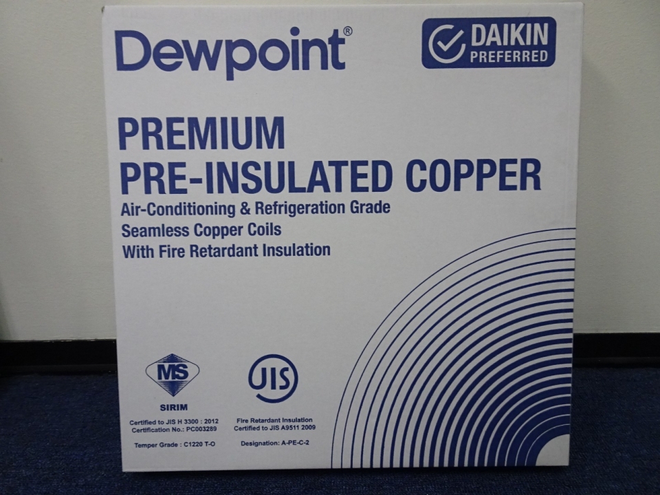 DEWPOINT PREMIUM PRE-INSULATED COPPER