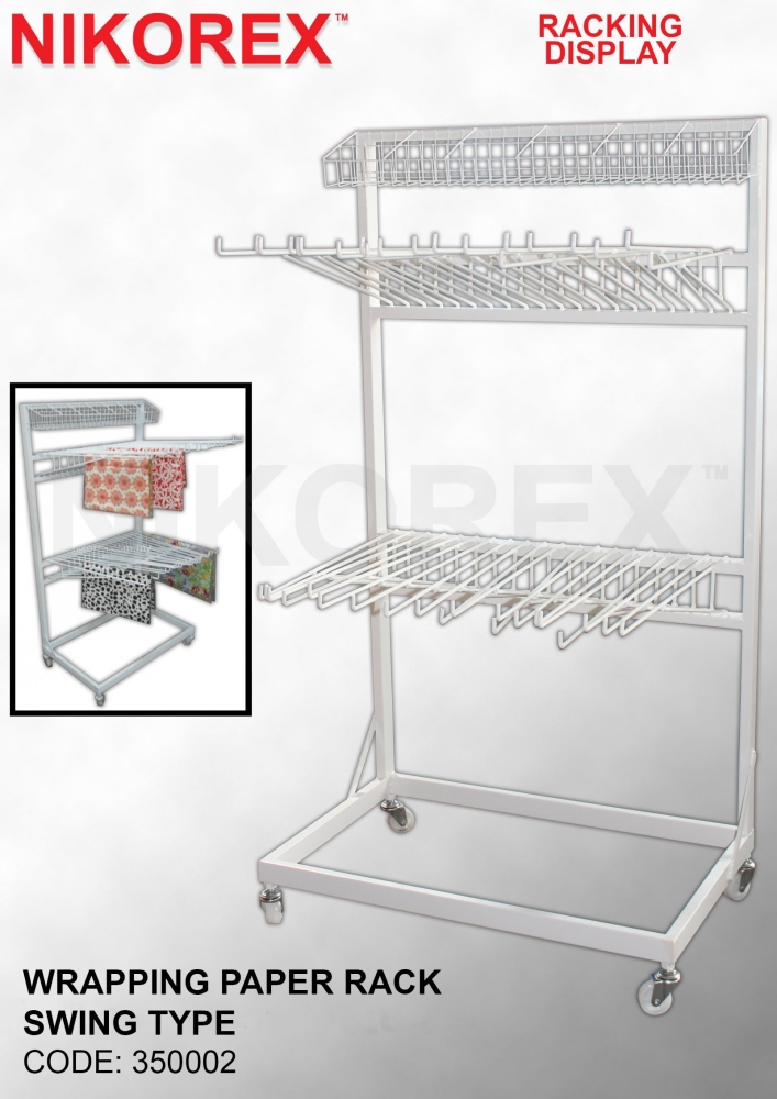 350002 - WRAPPING PAPER RACK SWING TYPE SOUVENIR / GIFT PAPER RACKS ...