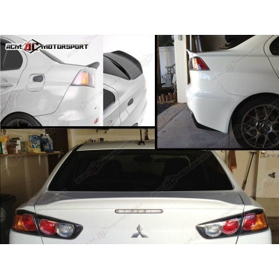 Lancer inspira Evo x lips spoiler