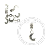 Dangle Charms, D32, Plated, 5pcs:pack