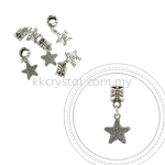 Dangle Charms, D31, Plated, 5pcs:pack