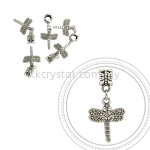 Dangle Charms, D01, Plated, 5pcs:pack