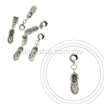 Dangle Charms, D24, Plated, 5pcs:pack