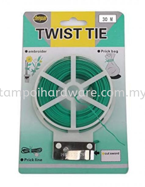 30m Twister Wire Green 30m Twister Wire Green Ties Packaging Tools