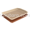 DT866 Rectangular Double-Layer Food Tray (B) Tray Duytan Plastic Duytan 