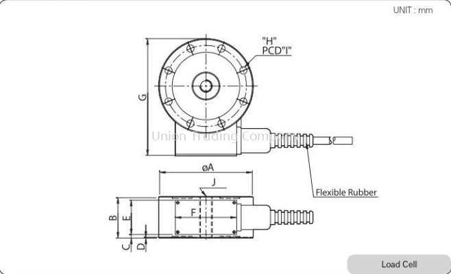 LS-D Pan Cake Canister Load Cells