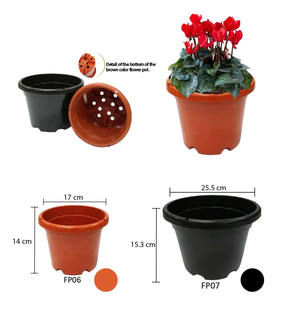 Plastic Flower Pot Household Series