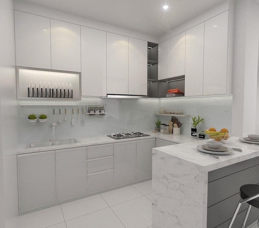 Contoh Rekaan Kabinet Dapur Aluminium Yang Sesuai Dan Siap Pasang di Kawasan Selangor Kabinet Dapur Aluminium Yang Sesuai Di Malaysia Kabinet Dapur Rujukan Reka Bentuk UbahSuai Malaysia