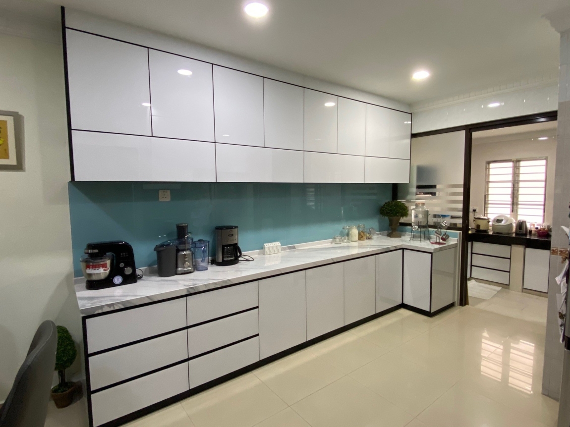 Contoh Rekaan Kabinet Dapur Aluminium Yang Sesuai Dan Siap Pasang di Kawasan Selangor Kabinet Dapur Aluminium Yang Sesuai Di Malaysia Kabinet Dapur Rujukan Reka Bentuk UbahSuai Malaysia