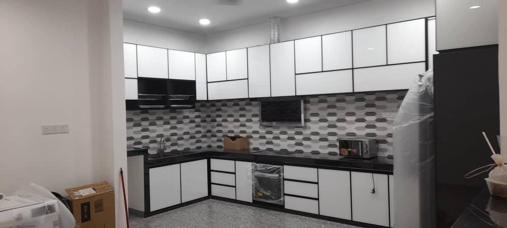 Contoh Rekaan Kabinet Dapur Aluminium Yang Sesuai Dan Siap Pasang di Kawasan Selangor Kabinet Dapur Aluminium Yang Sesuai Di Malaysia Kabinet Dapur Rujukan Reka Bentuk UbahSuai Malaysia