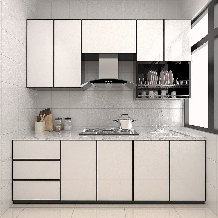 Contoh Rekaan Kabinet Dapur Aluminium Yang Sesuai Dan Siap Pasang di Kawasan Selangor Kabinet Dapur Aluminium Yang Sesuai Di Malaysia Kabinet Dapur Rujukan Reka Bentuk UbahSuai Malaysia