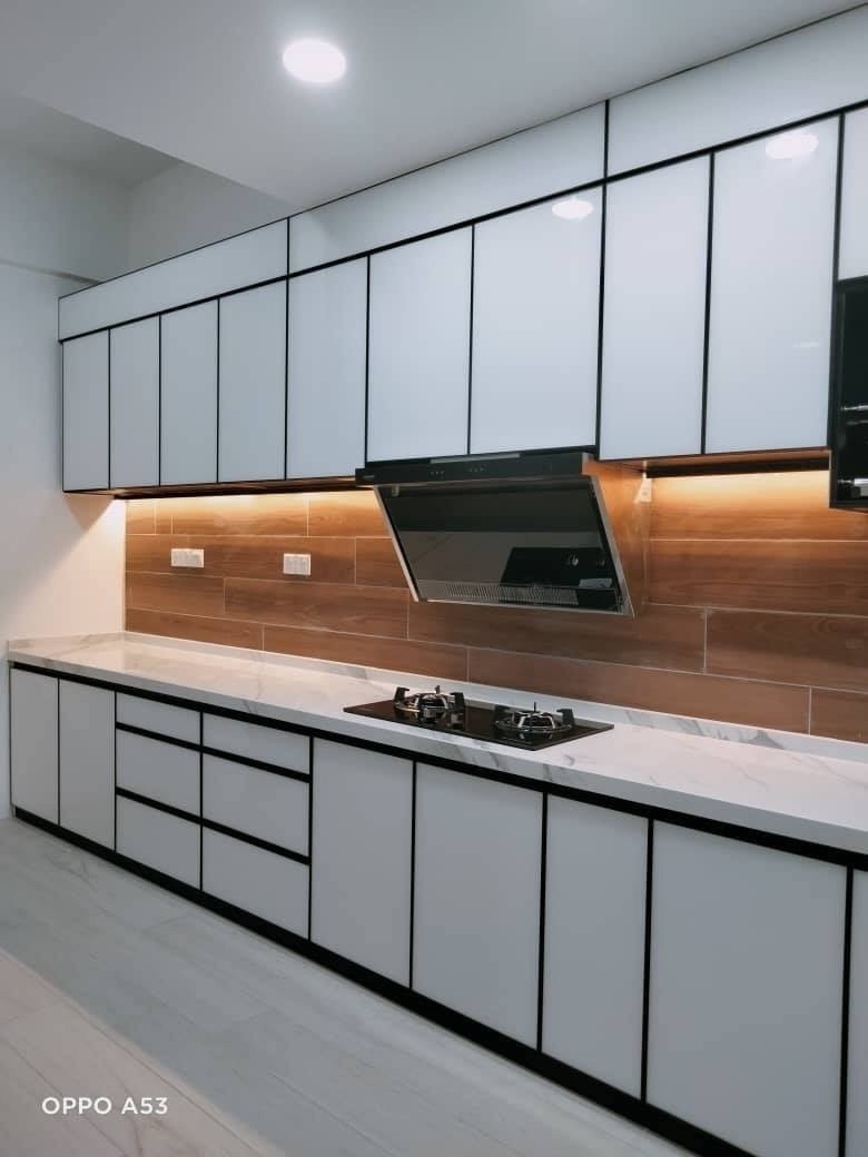 Contoh Rekaan Kabinet Dapur Aluminium Yang Sesuai Dan Siap Pasang di Kawasan Selangor Kabinet Dapur Aluminium Yang Sesuai Di Malaysia Kabinet Dapur Rujukan Reka Bentuk UbahSuai Malaysia