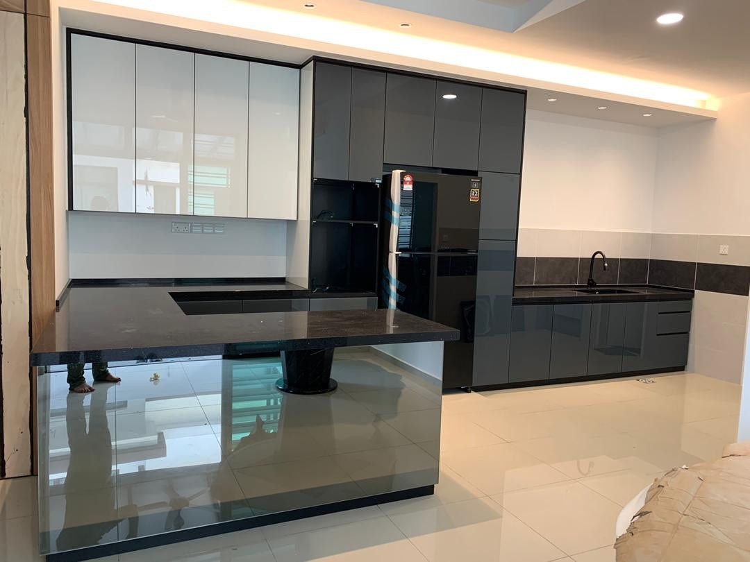 Contoh Rekaan Kabinet Dapur Aluminium Yang Sesuai Dan Siap Pasang di Kawasan Selangor Kabinet Dapur Aluminium Yang Sesuai Di Malaysia Kabinet Dapur Rujukan Reka Bentuk UbahSuai Malaysia