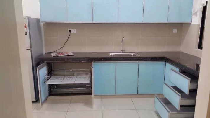 Real Samples of Kitchen Cabinet And Completed Installation In Selangor