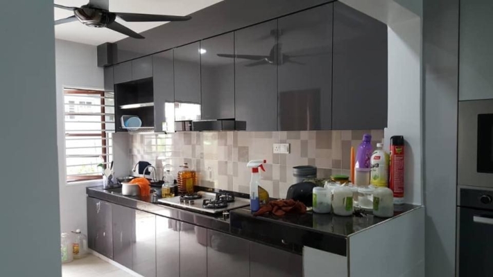 Real Samples of Kitchen Cabinet And Completed Installation In Selangor