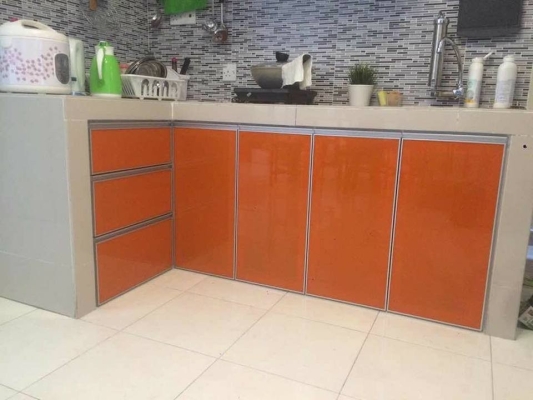 Real Samples of Kitchen Cabinet And Completed Installation In Selangor