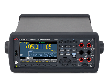 keysight 34465a truevolt series 6.5 and 7.5 digit multimeters