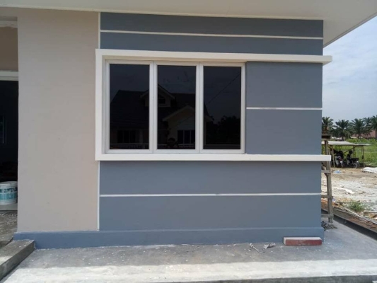  Of Aluminium Casement Window Completed installation in Selangor