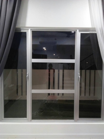  Of Aluminium Casement Window Completed installation in Selangor