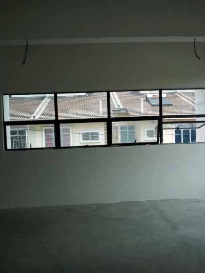  Of Aluminium Casement Window Completed installation in Selangor