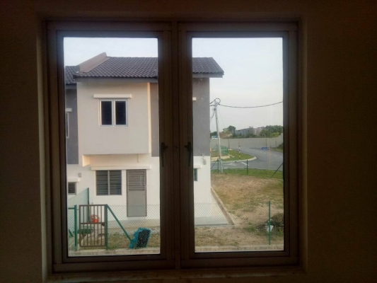  Of Aluminium Casement Window Completed installation in Selangor