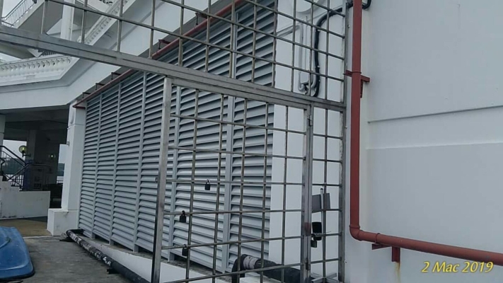 Sample Of Aluminium Louver in Johor Skudai