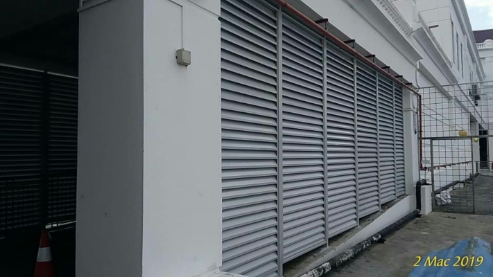 Sample Of Aluminium Louver in Johor Skudai