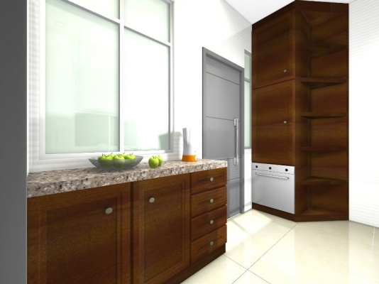 Kitchen Cabinet 3D Design Suitable Malaysia 2021
