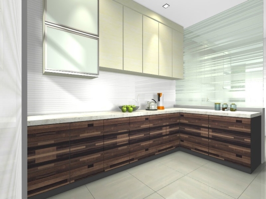 Kitchen Cabinet 3D Design Suitable Malaysia 2021