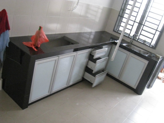 Fully Completed Kitchen Cabnet Refer In Malaysia Johor