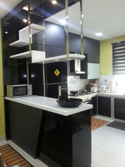Fully Completed Kitchen Cabnet Refer In Malaysia Johor
