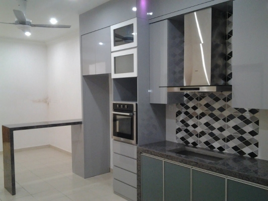 Fully Completed Kitchen Cabnet Refer In Malaysia Johor