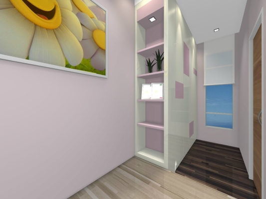 Wardrobe 3D Design Suitable Malaysia