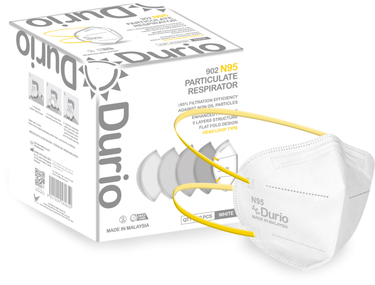 Durio 902 N95 Particulate Respirator 