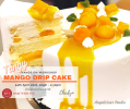 Tangy Mango Drip Cake Workshop Baking Workshop Baking & Culinary