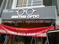 nineteen optic 3D Led Frontlit Lettering Signage Signboard At Klang Kuala Lumpur 