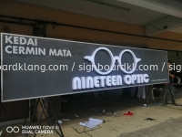 nineteen optic 3D Led Frontlit Lettering Signage Signboard At Klang Kuala Lumpur 