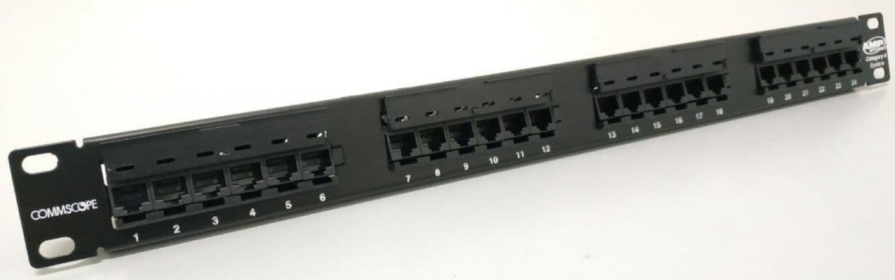 C - 24PORT CAT6 UTP PATCH PANEL