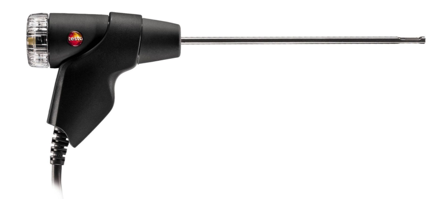 testo 0600 9760 modular flue gas probe, 180mm, &#216;8mm, tmax 500&#8304;c, tuv-tested