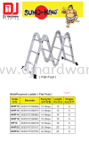 SUMO KING MULTIPURPOSE LADDER FLAT FOOT MHP12 12 STEP 9555747306973 (CL) LADDERS EQUIPMENT TOOLS & EQUIPMENTS