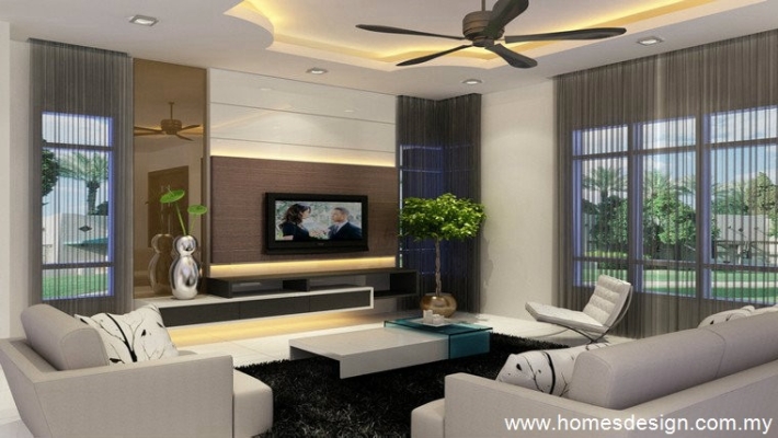 3D Living Hall Renovation Design Refer Suitable Malaysia 2021
