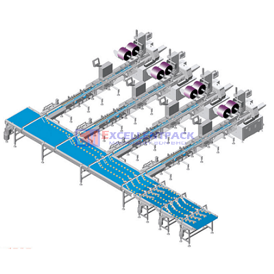 AUTOMATIC FEEDING & PACKING LINE