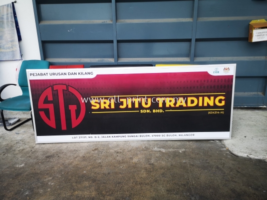 Sungai Buluh Sri Jitu Trading - Gi Board Signboard 