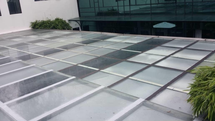 Glass Roof Leaking