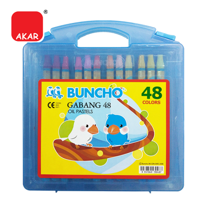 Buncho Gabang 48 Colour Oil Pastels