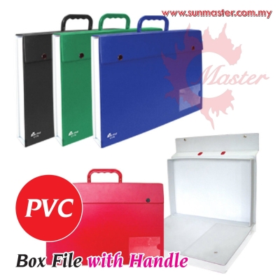 PVC Box File with Handle