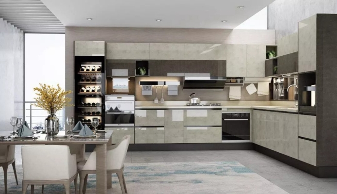 Standard Commonly Modern Kitchen Cabinet Design Refer 2021 Malaysia